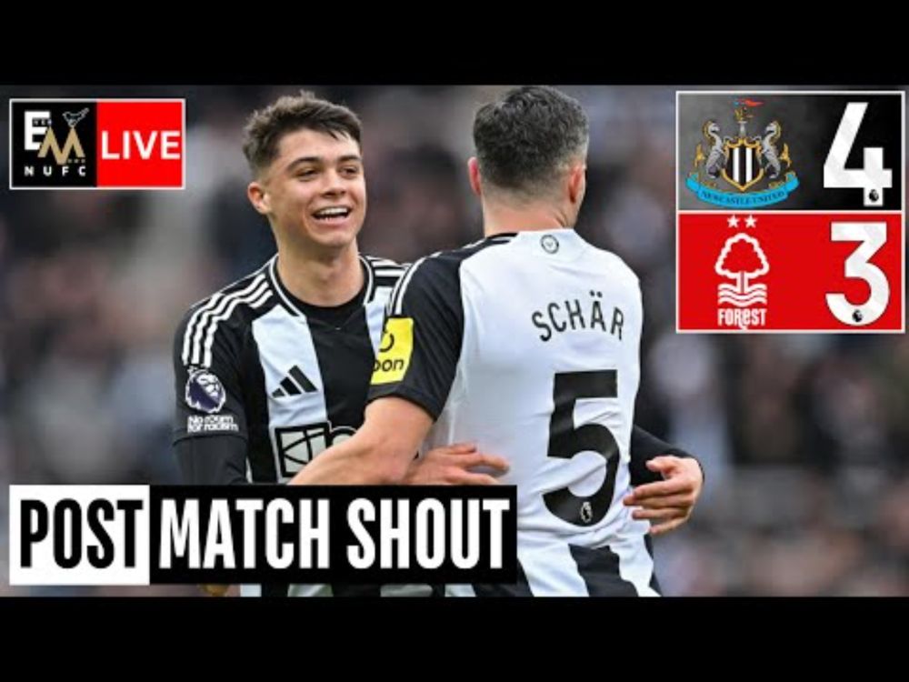 LEWIS LEWIS OH WOAH | Newcastle Hang On | Newcastle United 4-3 Forest | NUFC LIVE MATCH REACTION