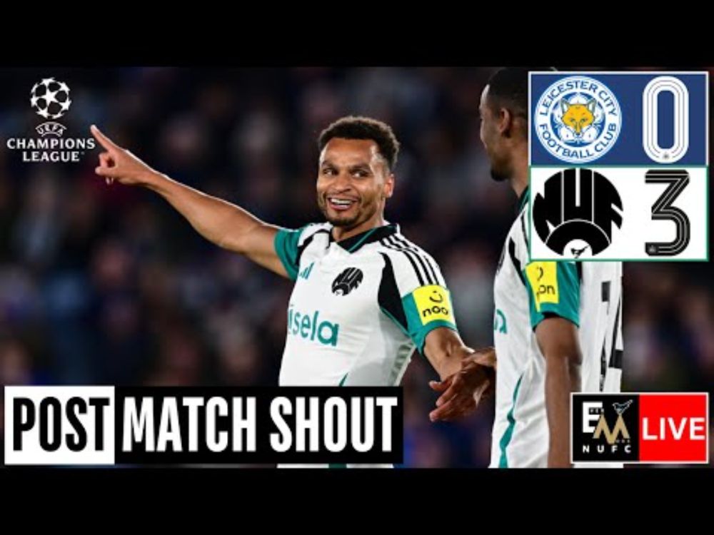 HIGH 5 | TOON GO FIFTH WITH EASE | Leicester City 0-3 Newcastle United | NUFC LIVE MATCH REACTION
