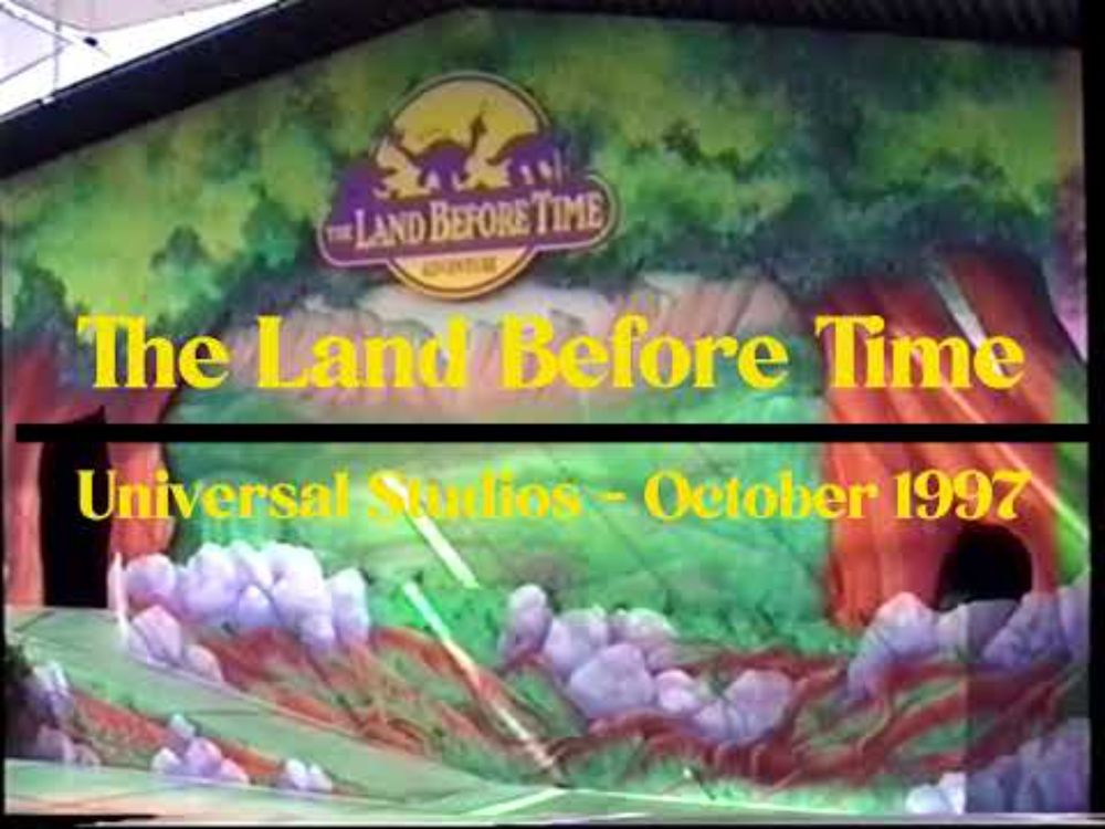 The Land Before Time Adventure - Stage Show - Universal Studios 1997