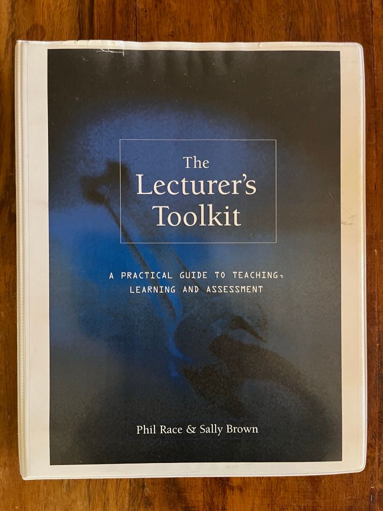 Front Caravan of the lecturers toolkit 1998