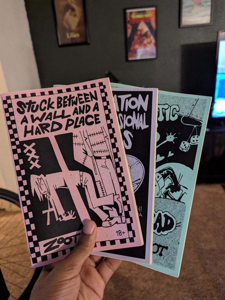 Various comics by the artist Zoot Zonk 