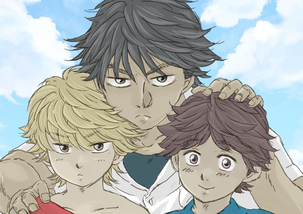 (左)夏生 聖 10歳 (中)間辺 雄路 15歳 (右)加治佐 大輝 10歳