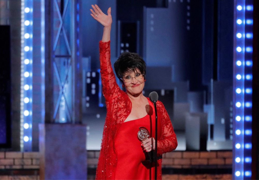 Chita Rivera accepting her 2018 Special Tony Award for Lifetime Achievment