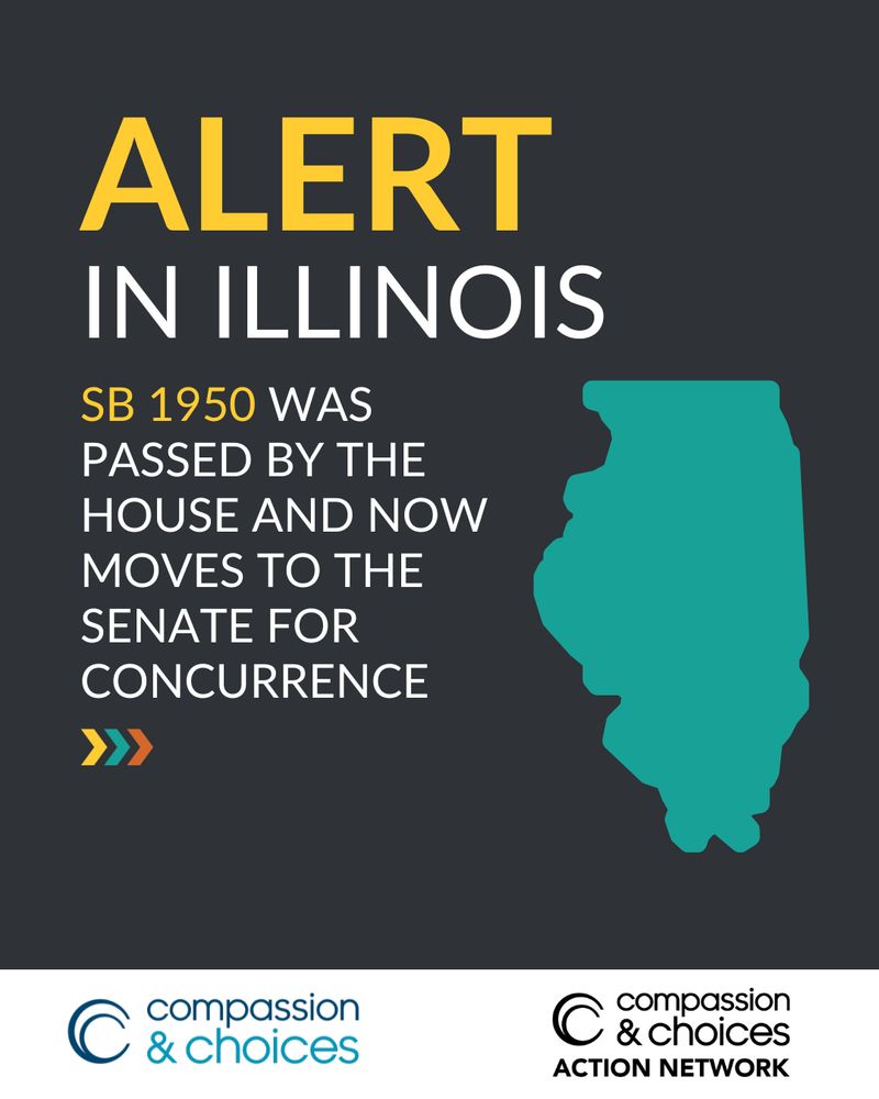 Alert in Illinois! SB 1950 was passed by the House and now moves to the Senate for concurrence.