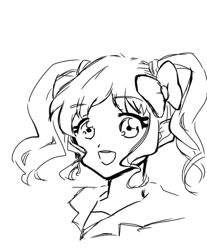 虹野ゆめ　初描き