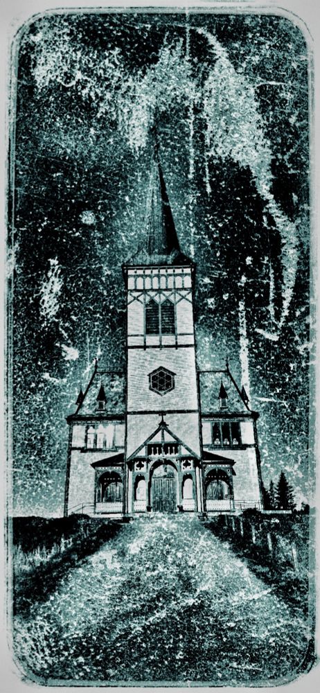 Spooky church, Chtulhu waits for you in the crypt 
