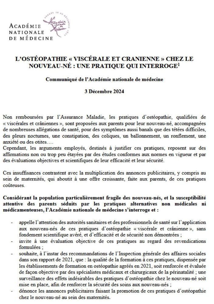 https://www.academie-medecine.fr/losteopathie-viscerale-et-cranienne-chez-le-nouveau-ne-une-pratique-qui-interroge/