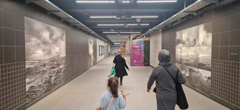 Mezzanine van het station "Park"