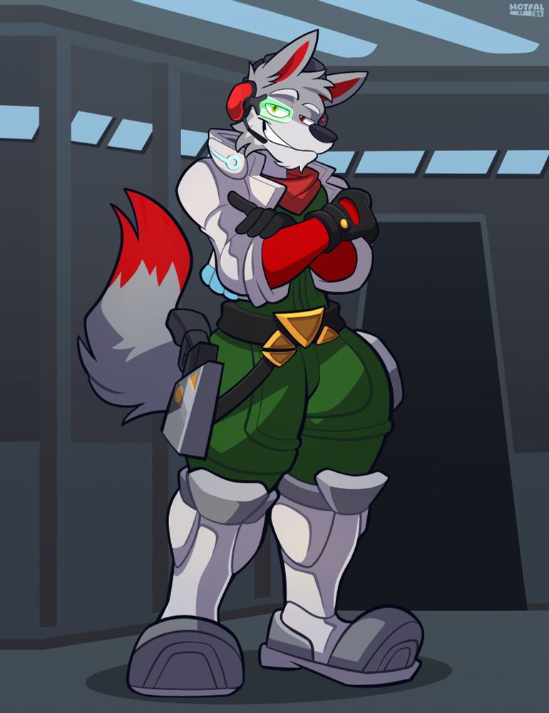 Starfox Halloween costume type of commission done by Motfal