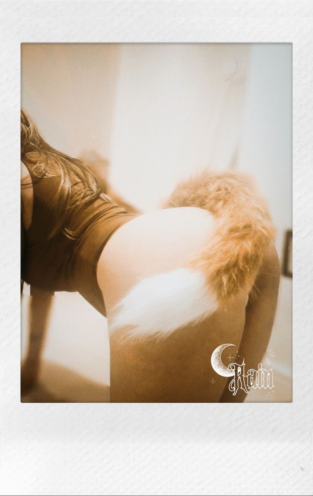 Mostly Rain's ass! From all fours. Like a silly dog.