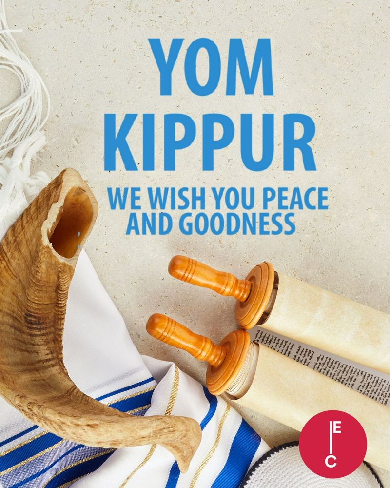 Happy Yom Kippur from Education Choices Magazine! 

Yom Kippur means Day of Atonement. It marks the end of the Jewish new year celebrations and is a day to reflect on the past year and ask God's forgiveness for any sins. ✡️✡️✡️

Many people fast throughout the day of Yom Kippur and spend time praying in the synagogue before breaking their fast at sunset. 

The ECM team wishes everyone a blessed new year! 👏🏼👏🏽👏🏿

#educationchoicesmagazine #educationcornerpodcast #educationmatters #educationchoices #education #EDIB #DEI #equality #diversity #inclusion #belonging #ShanahTovah #YomKippur #happynewyear
