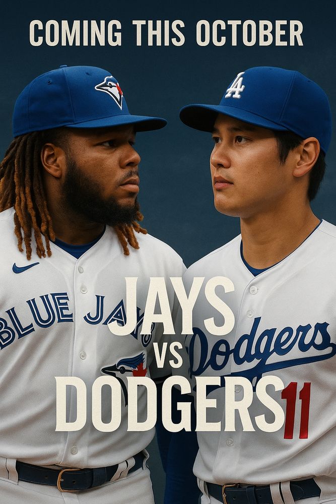 Coming this October - Jays vs. Dodgers