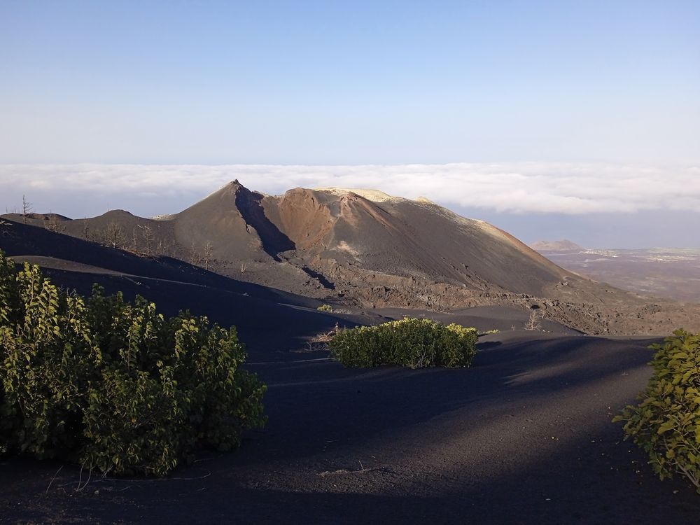 Cone of the 2021 Cumbre Vieja eruption.