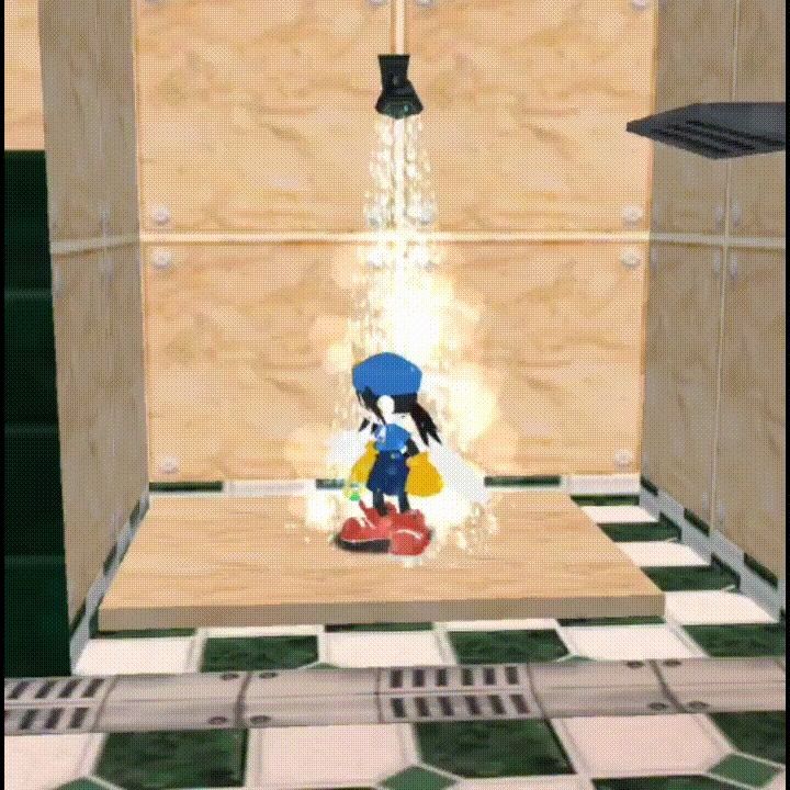 Klonoa in the Sonic adventure Casino Showers