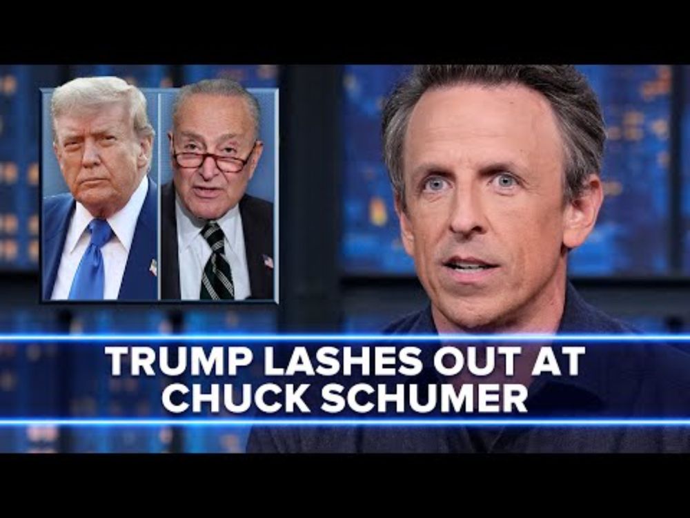 Trump Lashes Out at Chuck Schumer in Truth Social Post, Claims U.S. Is in Democrats' Grasp