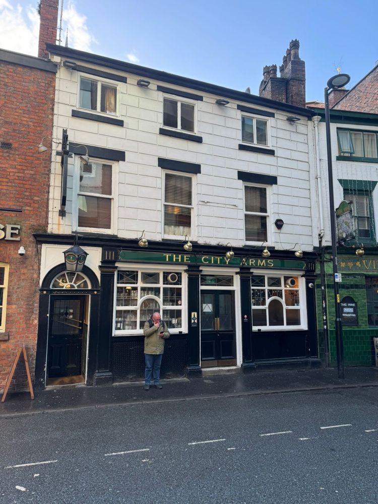 A view of The City Arms from the outside