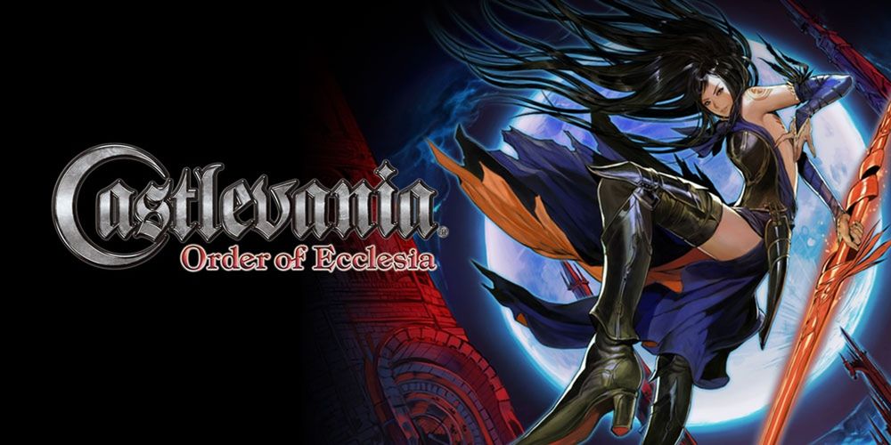 Splash art for Castlevania Order of Ecclesia.
