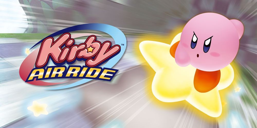 Splash art for Kirby air ride.