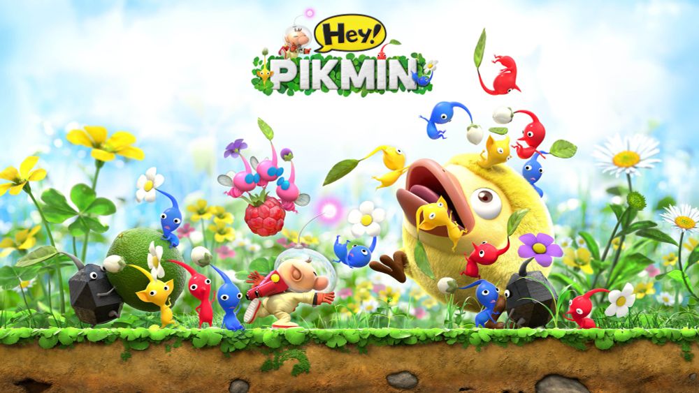 The box art of hey Pikmin