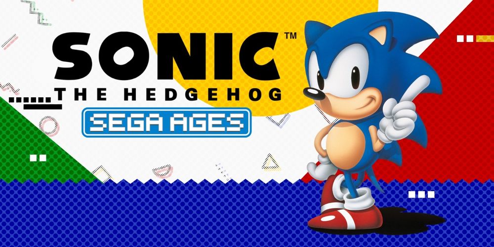 Splash art for Sonic the hedgehog Sega Ages