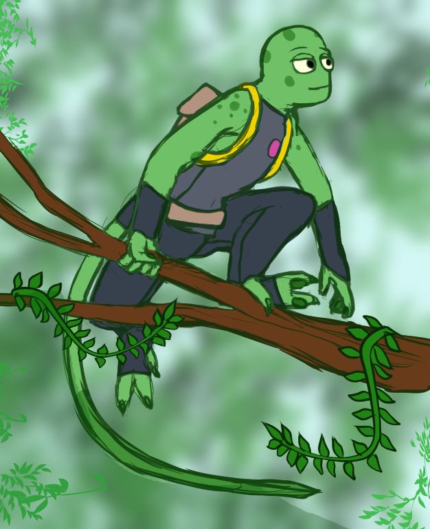 old pic of aran in clothing from first pic, on a free branch this time