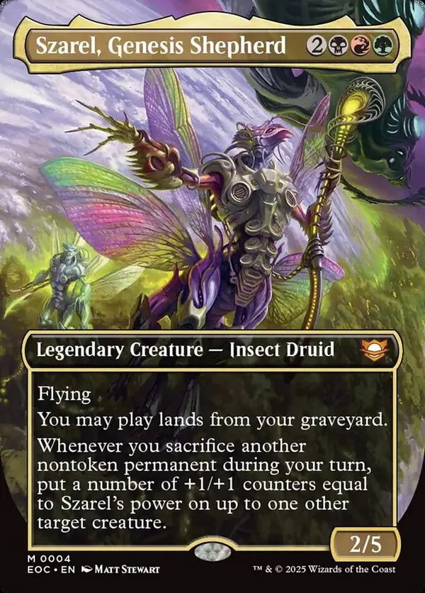Magic card Szarel, Genesis Shepherd
