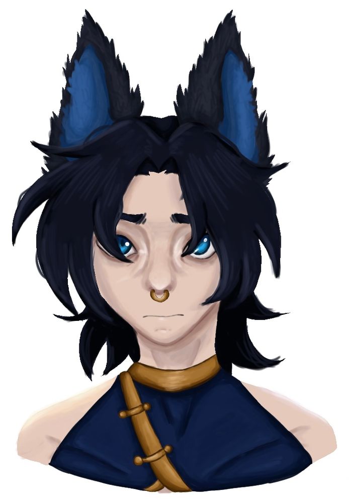 My oc Mythos in arcane style kinda?