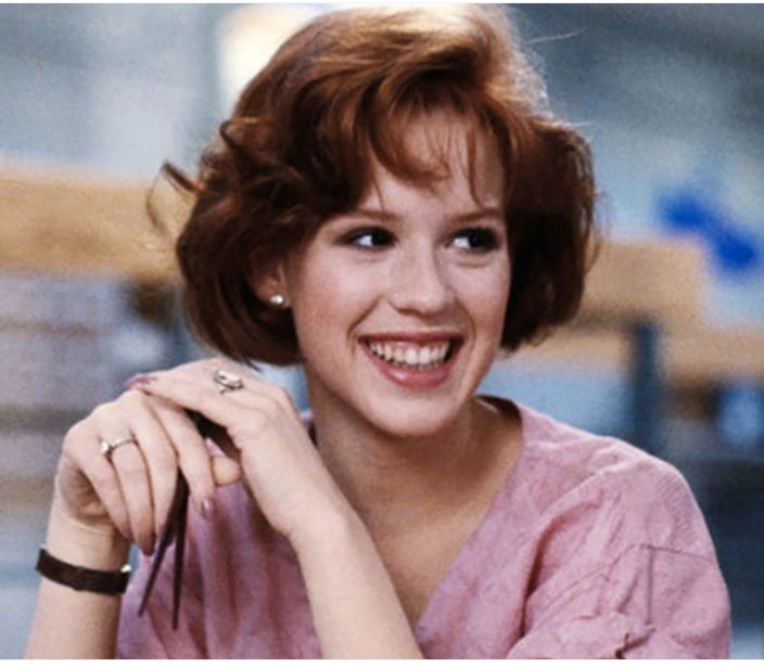 Picture of Molly Ringwald (Claire) in the Breakfast Club.