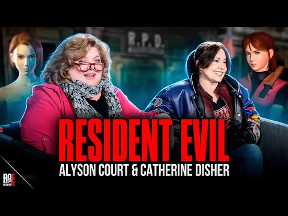 RESIDENT EVIL || Interview w/ JILL VALENTINE & CLAIRE REDFIELD | Catherine Disher & Alyson Court