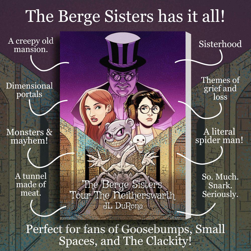 Cover to the book THE BERGE SISTERS TOUR THE NEITHERSWARTH, BY JL DURONA
