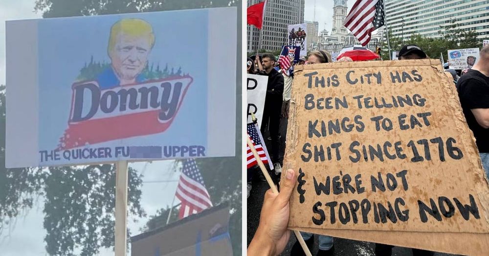 The 23 Most Clever Signs From The "No Kings" Protests