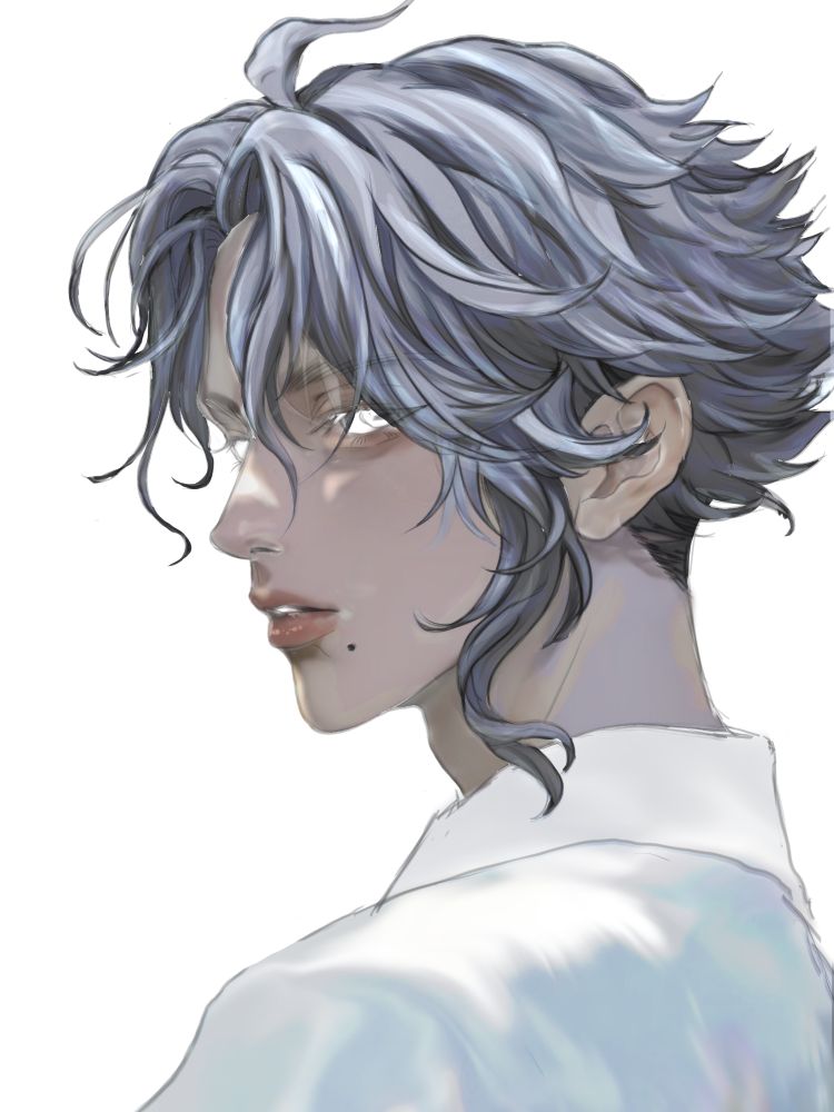 背中を明るく。対比で髪の毛を暗く。
ちょっと調子こいて塗りすぎたかもしれないw