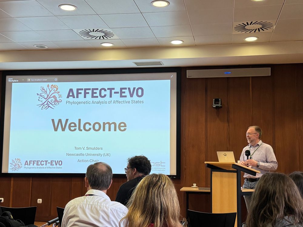 Welcome slide for affect evo meet up 