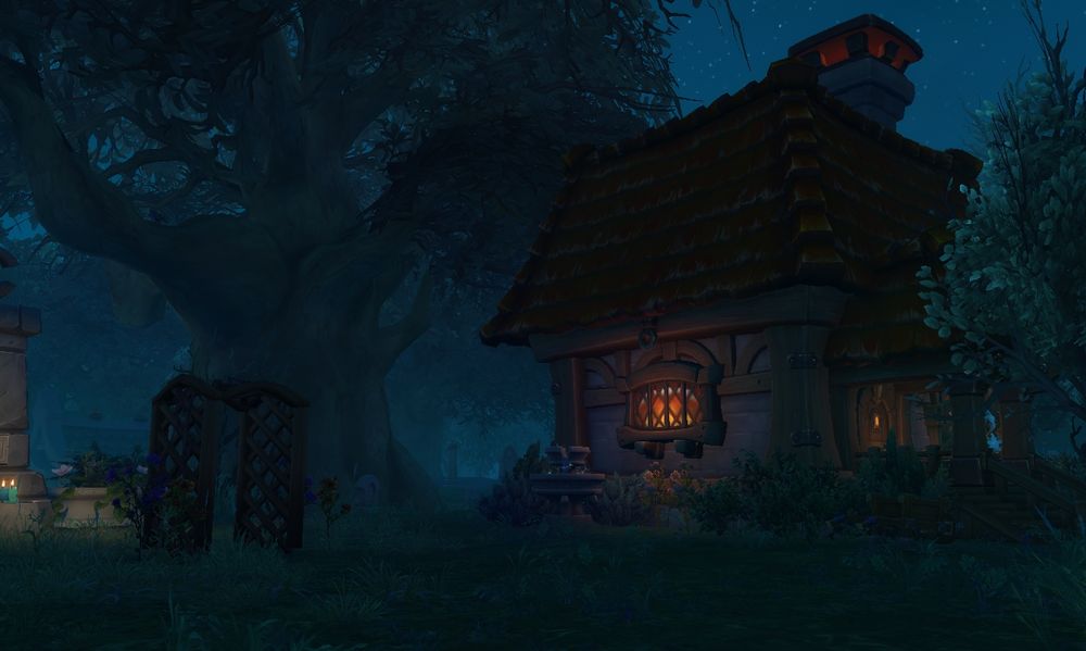 exterior shot of a house in world of warcraft 