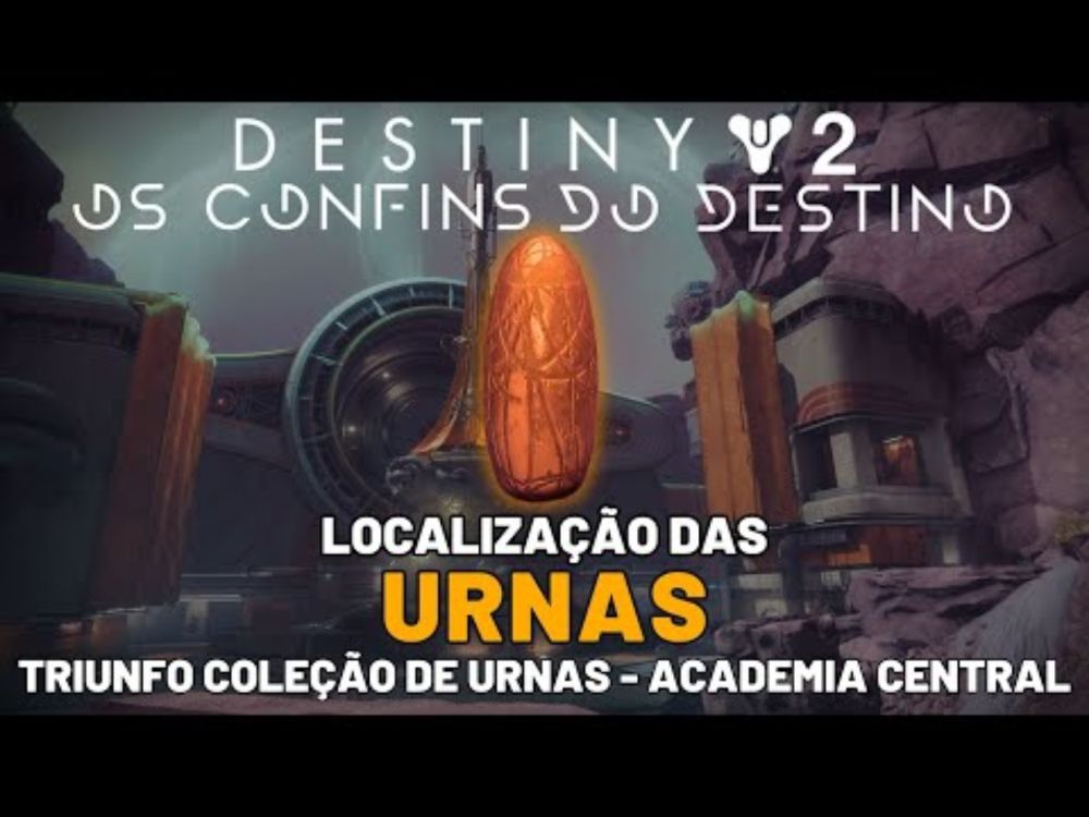 Destiny 2 - Localização das Urnas: Caldeira & Campus Aioniano (Triunfo Coleção de Urnas)