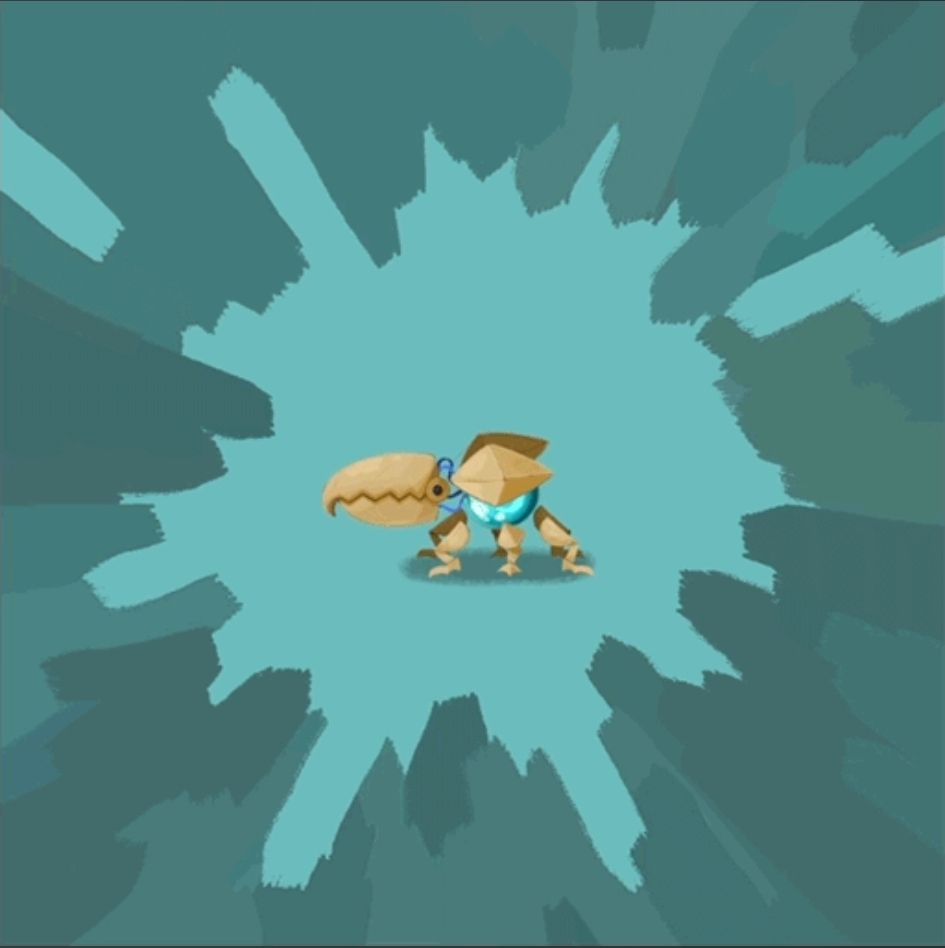 A small mechanical creature from Slay the Spire 2