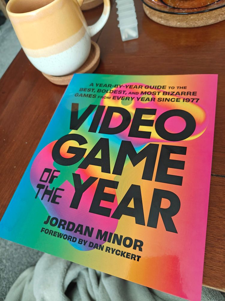 From cover of video game of the year book