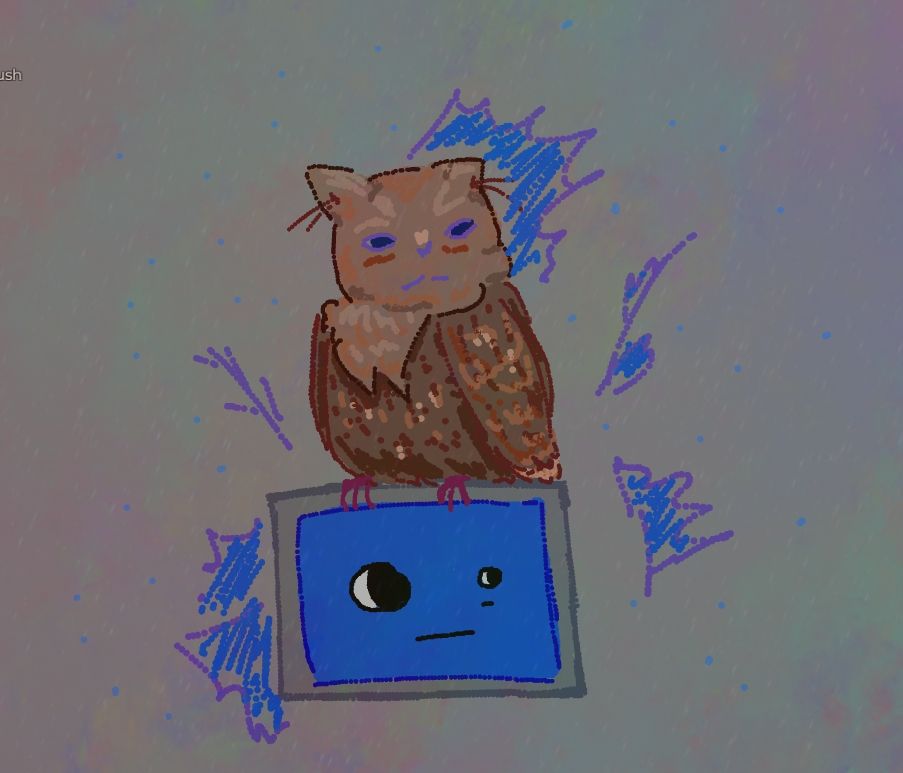 scag and meowpilled creatures looking somewhere 