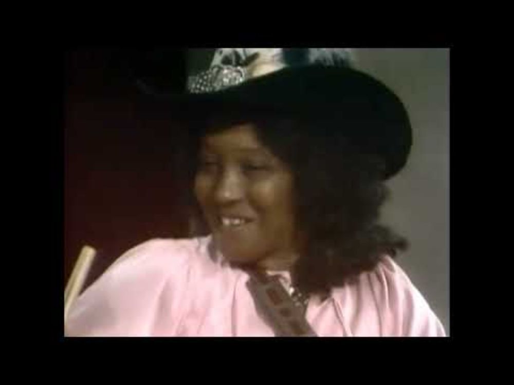 Jessie Mae Hemphill  with Othar Turner and Abe Young on the Mr. Rogers' Neighborhood