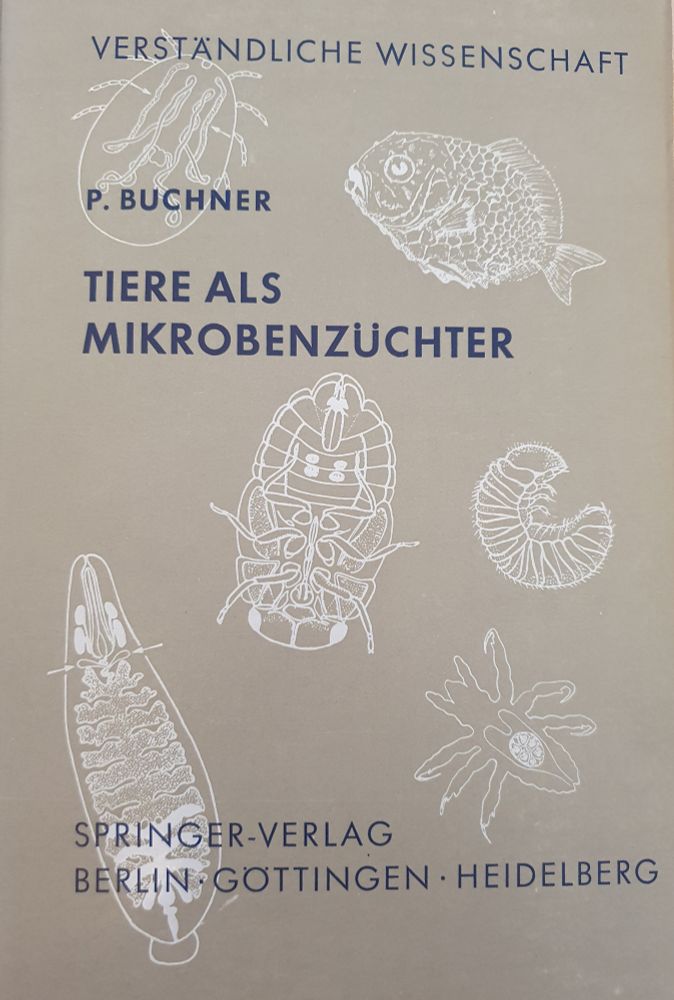 Book cover: Tiere als Mikrobenzüchter
