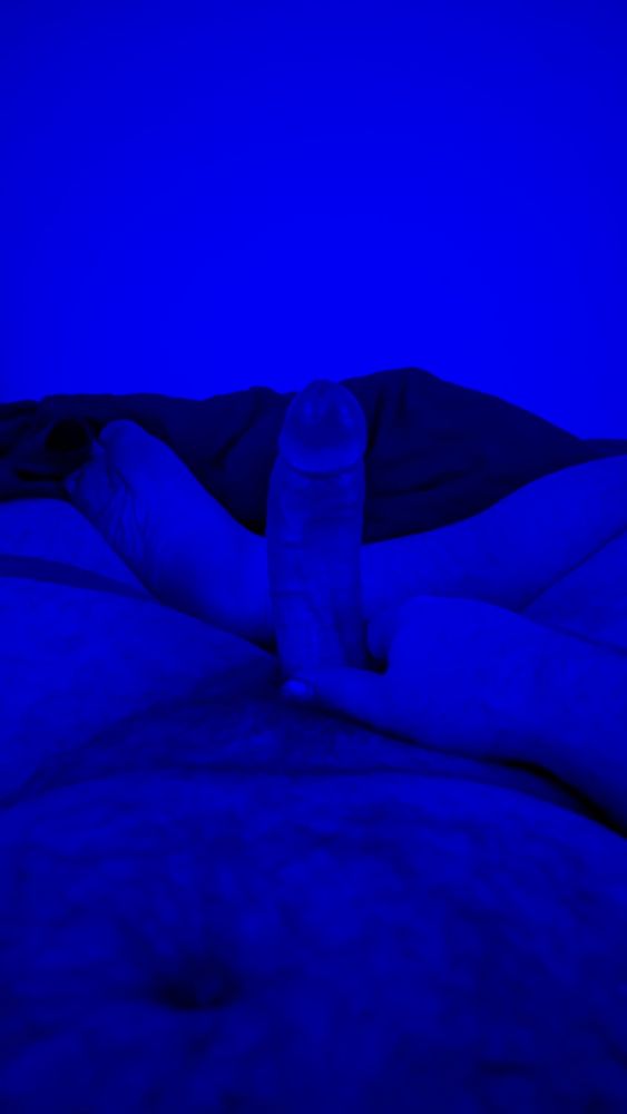 Similar as prior image with a slight shift of zoom and perspective. More of my hairy bear belly is visible.