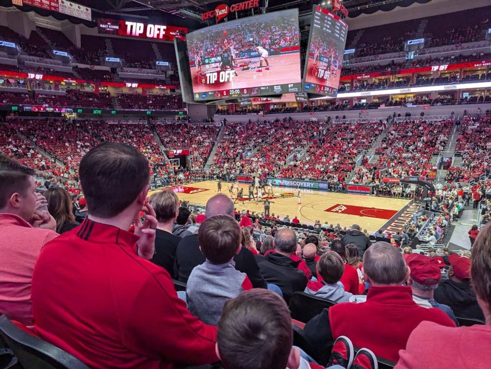 Tipoff - Louisville men's basketball vs. Eastern Kentucky at KFC Yum Center 