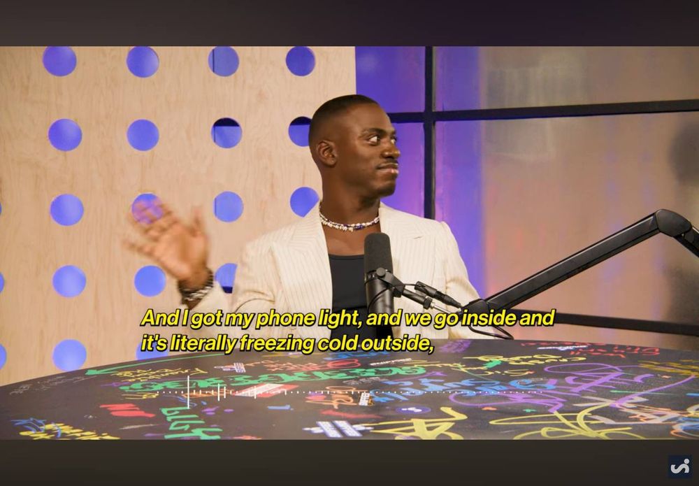 Chris looking even more nonplussed 