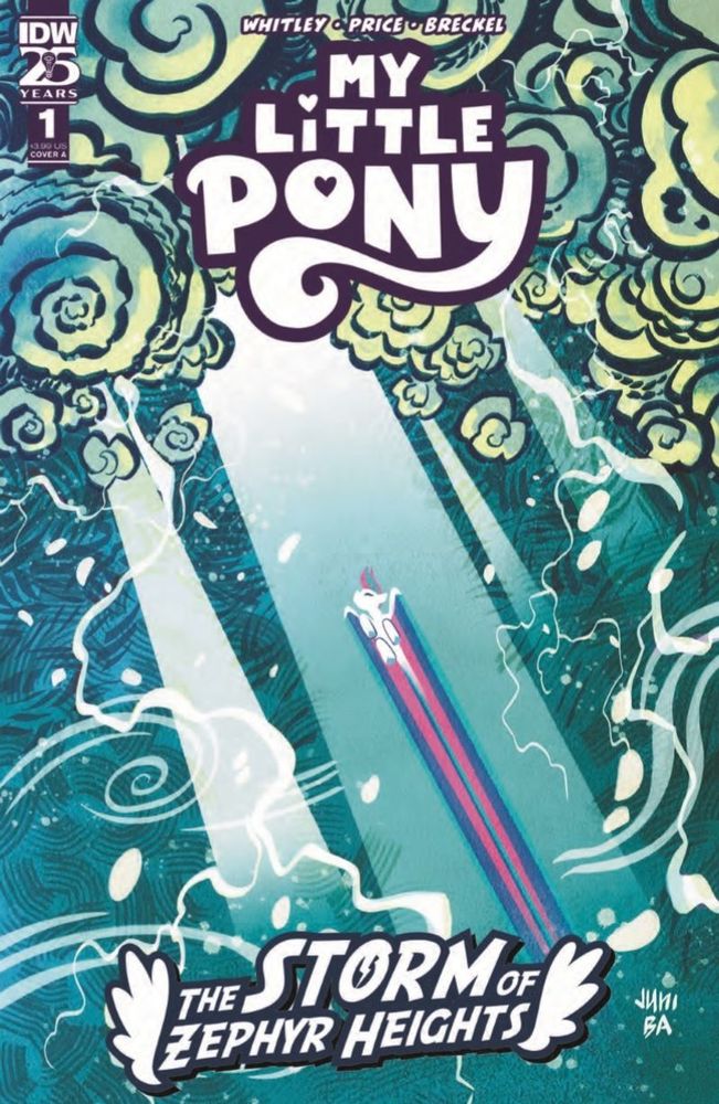 GoCollect Blog: ComicList Previews - MY LITTLE PONY: THE STORM OF ZEPHYR HEIGHTS #1