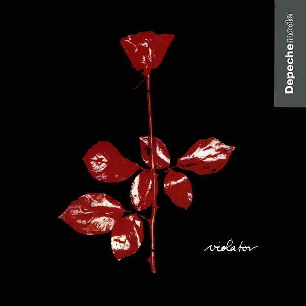 Album art for Depeche Mode's 1990 album "Violator"