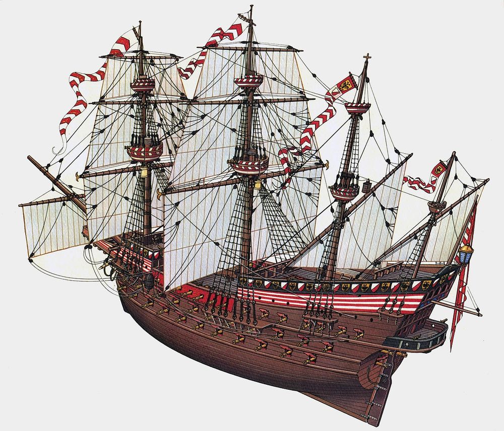 Modell der Adler von Lübeck.