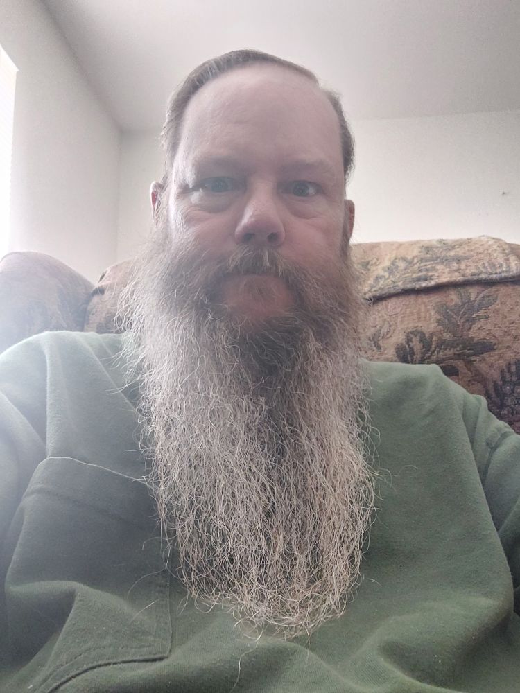 Gaffer's beard.

"I made it myself!"