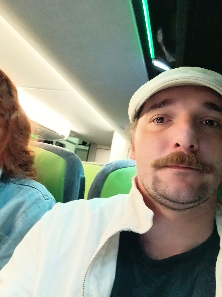 Selfie im Flixbus