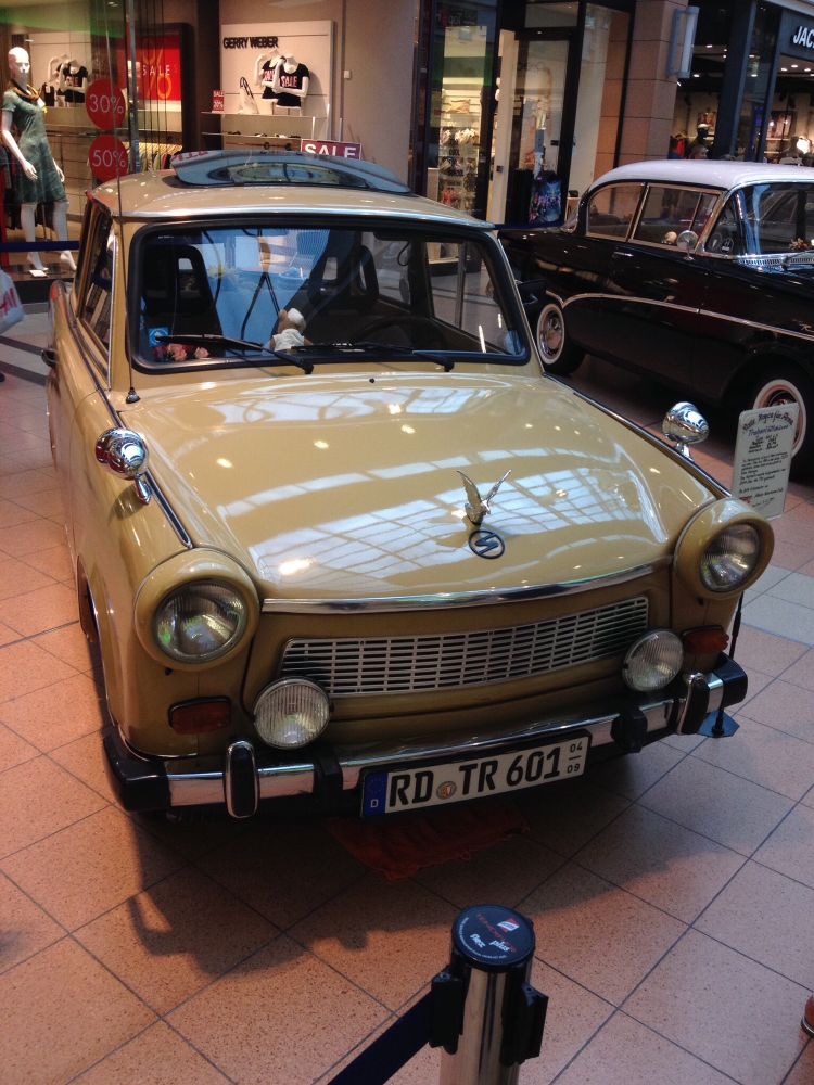 Oldtimer bei einer Ausstellung vor zehn Jahren im Cittipark