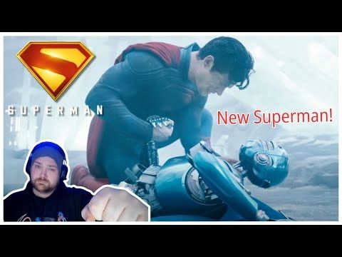 Streamer Reacts - Superman Official Teaser Trailer